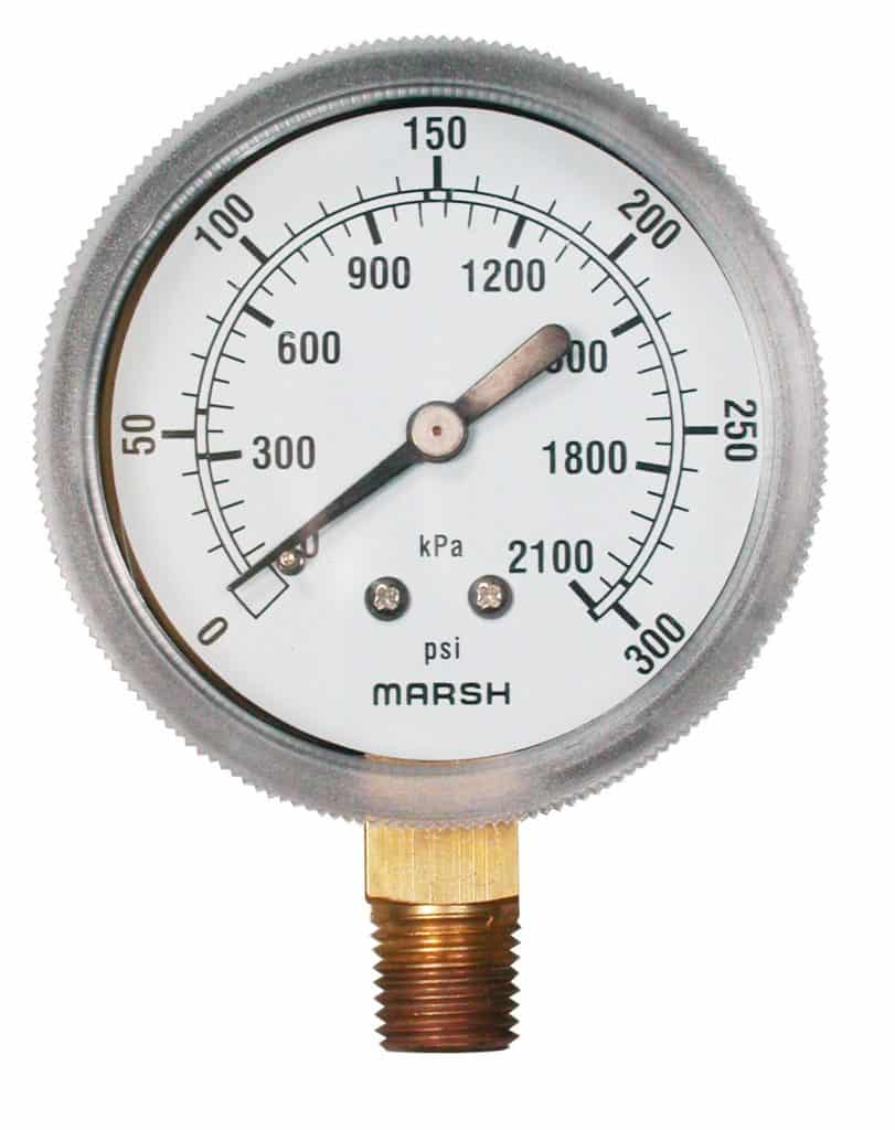 Marsh Pressure Gauge J7890P WilsherCo, Inc.