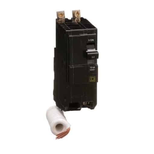 Square D Circuit Breaker QOB250EPD5238 Mini CB, QO, 50 A, 2P, 120/240 V, 10 kA, Bolt on, EPD
